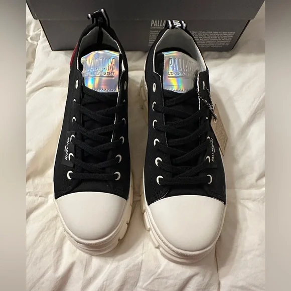 Palladium Revolt Low Textile Chunky Sneakers - NIB - Picture 2 of 16